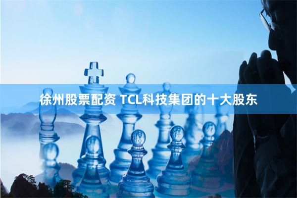 徐州股票配资 TCL科技集团的十大股东